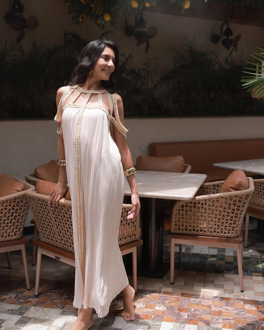 METALLIC GODDESS MAXI