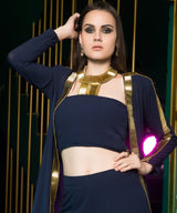 ROYAL BLUE CAPE SET