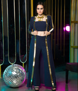 ROYAL BLUE CAPE SET