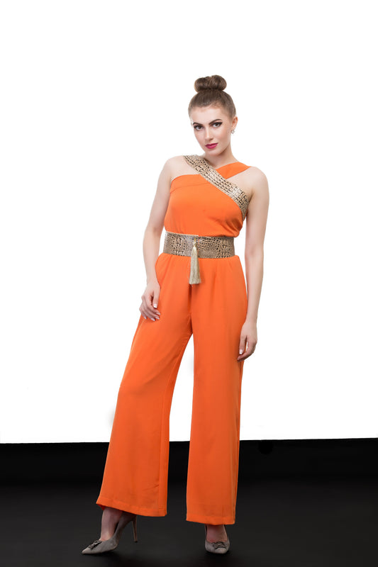 Tangerine Jumpsuit