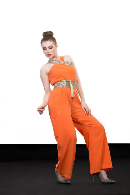 Tangerine Jumpsuit