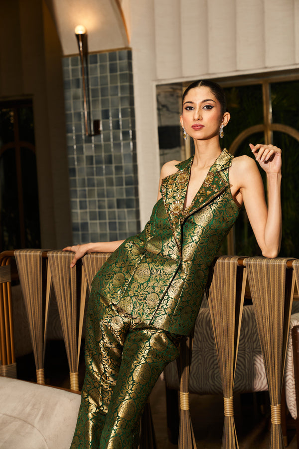 BROCADE PANTSUIT